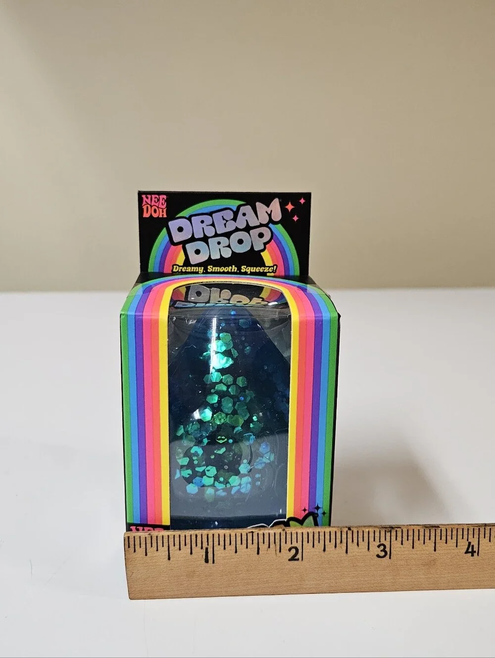 NeeDoh Dream Drop Glitter Blue Authentic New - Picture 8 of 8